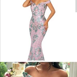 COPY - Gorgeous Off the Shoulder Portia & Scarlett Gown!